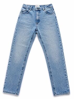 Rollas Dusters High Rise Slim Distressed Denim Jeans Women's Size 26